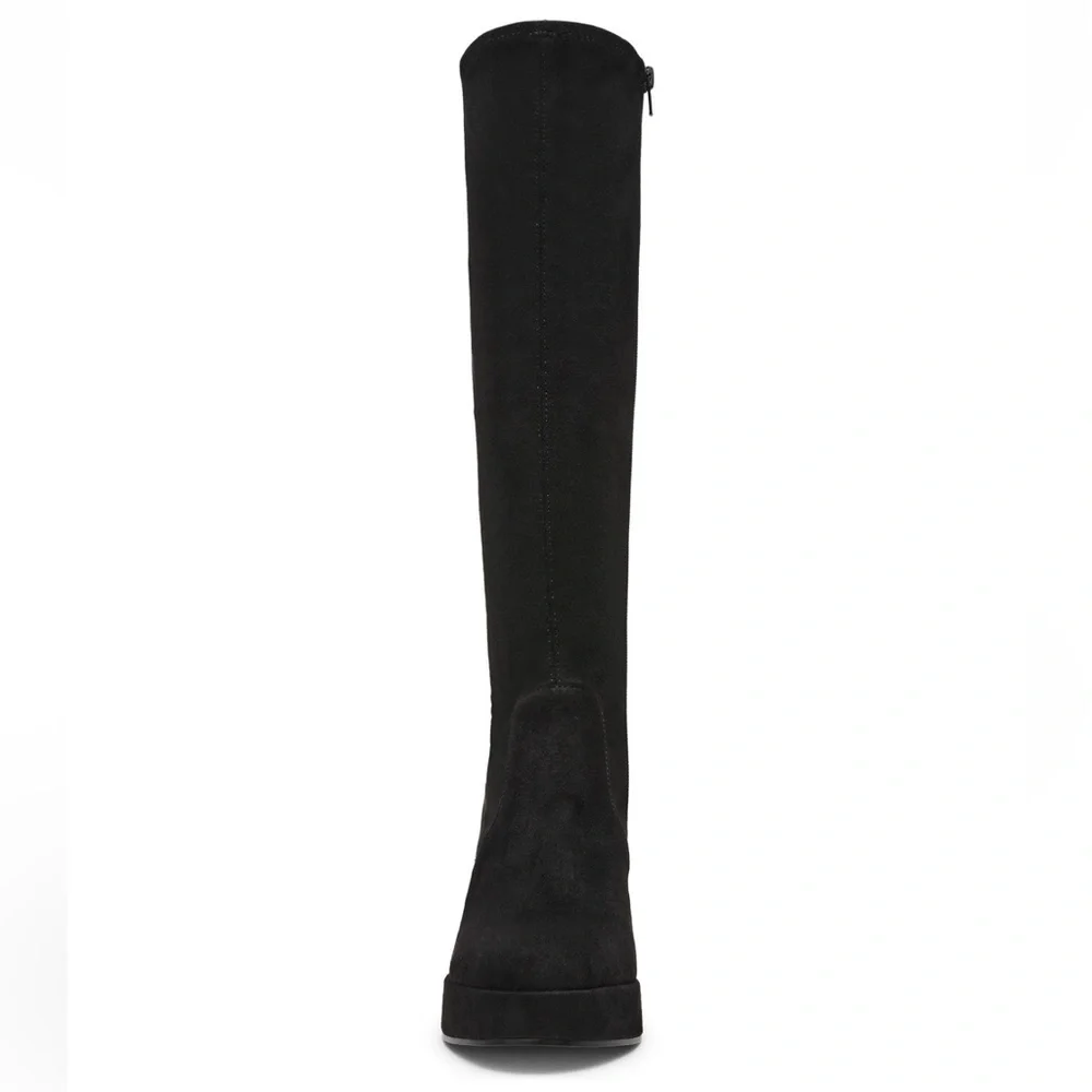 Steve Madden Twain Platform Knee-High Stretch Boots- Size 8